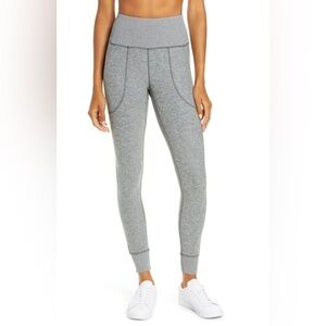 Zella Gray High Rise Jogger Sweatpants Lounge Athleisure Women’s Small